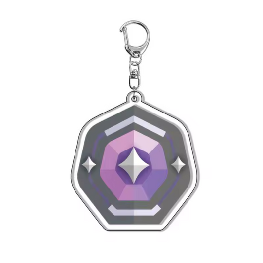 Acrylic Keychain – Valorant Diamond Rank