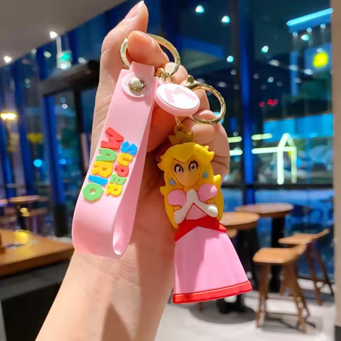 Porte-clé Princesse Peach et Yoshi – 2 modèles tout droit sortis du Royaume Champignon