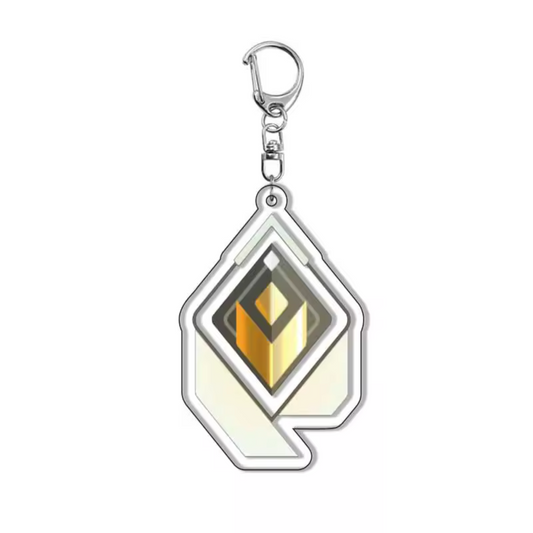 Acrylic Keychain – Valorant Radiant Rank