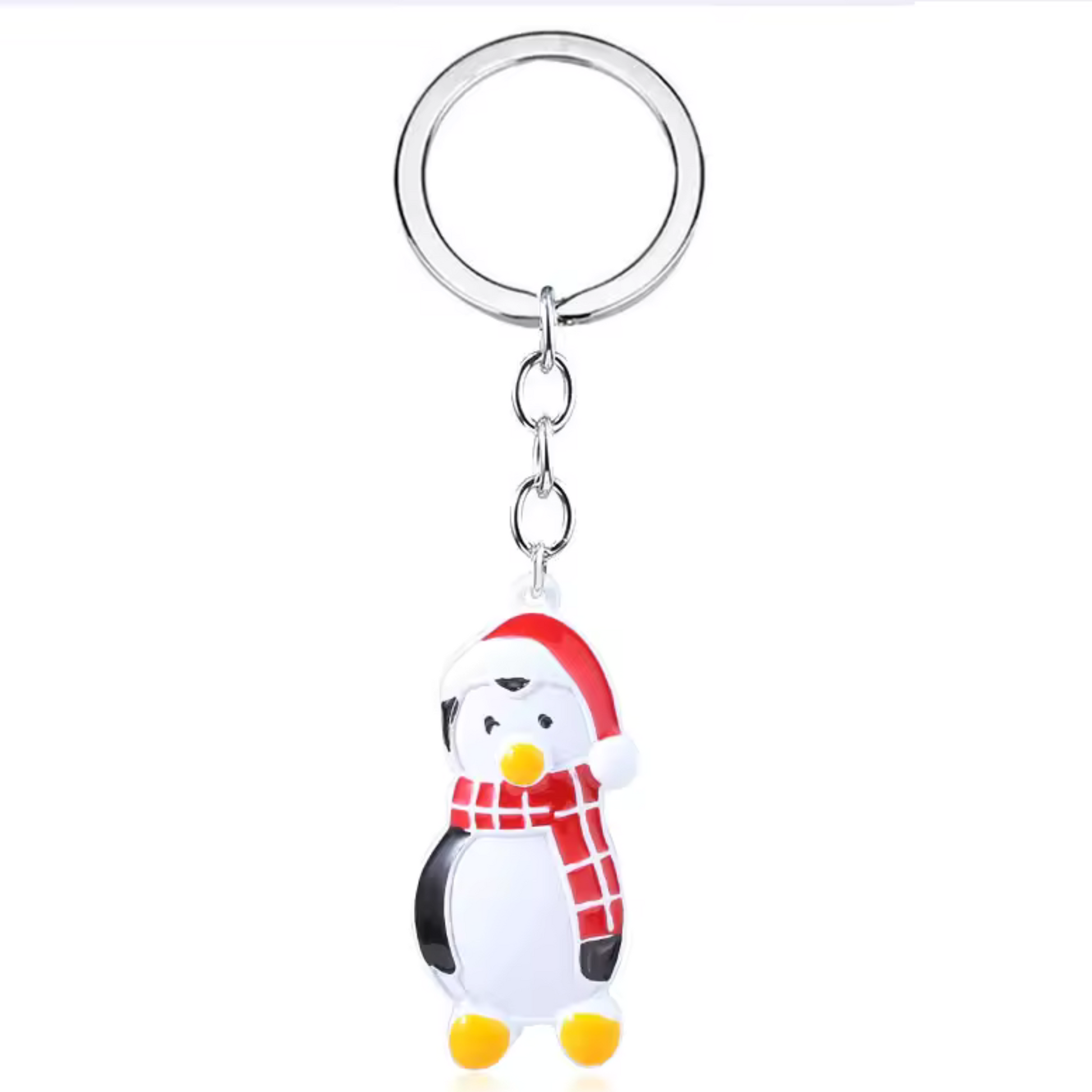 Porte-clé Hugsy Friends – pingouin peluche de Joey Tribbiani, accessoire mignon pour fans de la série culte
