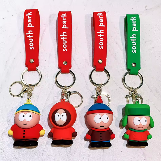 Porte-clé South Park (4 modèles différents) – Les 4 inséparables du Colorado