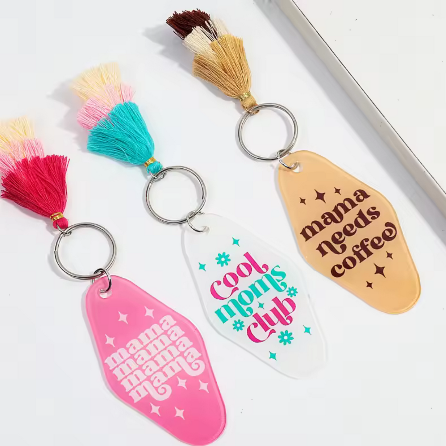 Porte-clé Mama – 3 modèles pour les mamans stylées