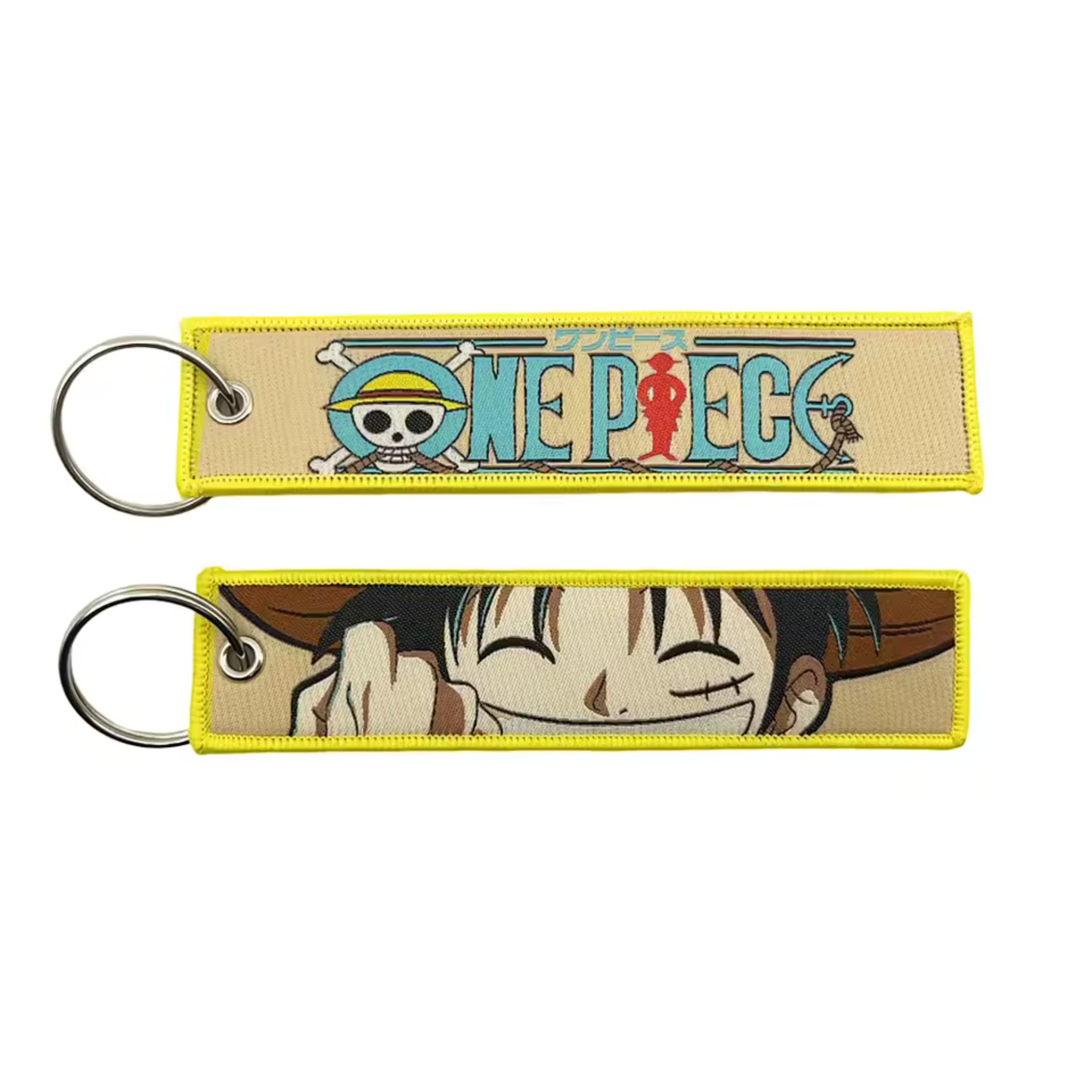 One Piece Long Keychain – Monkey D. Luffy in Adventure Mode