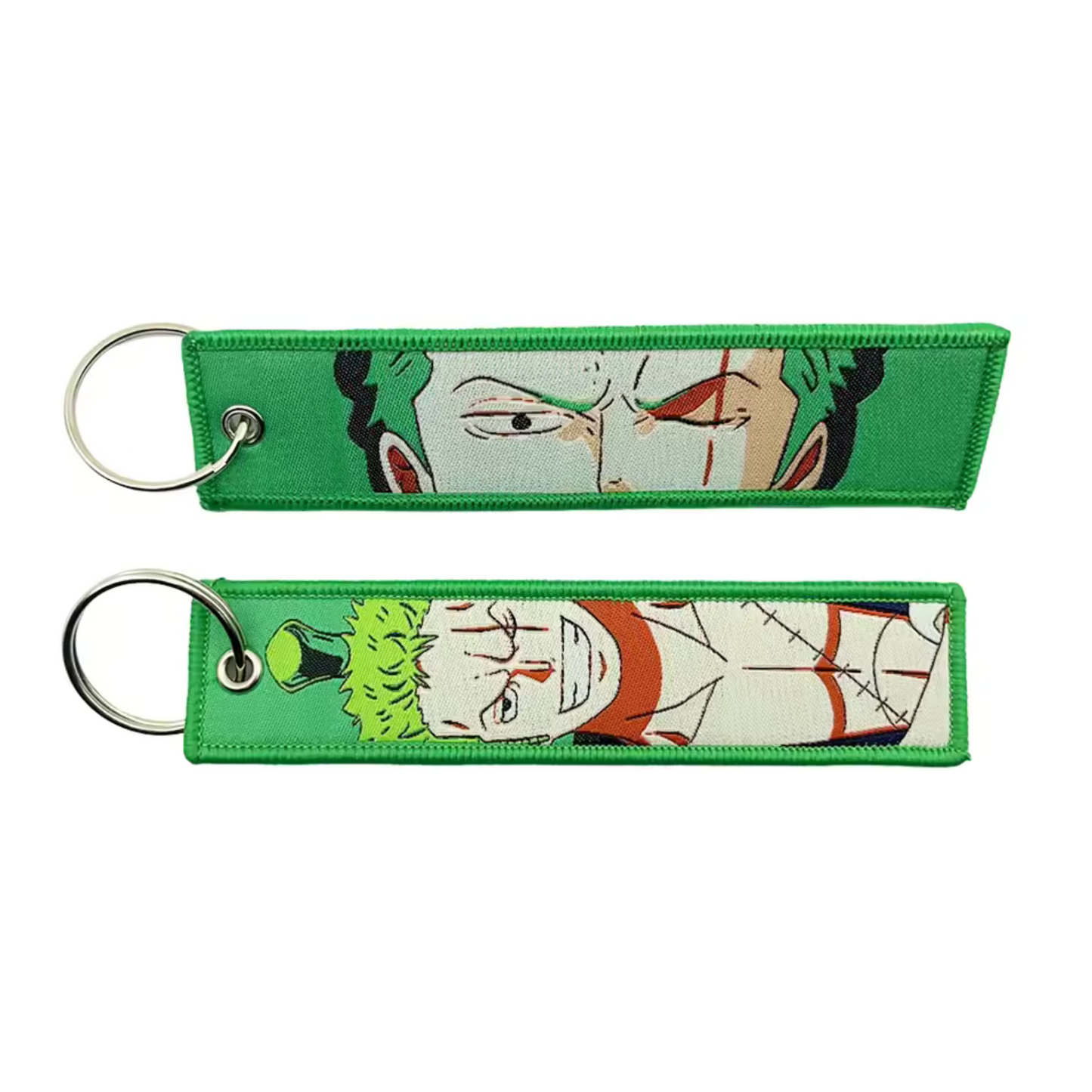 One Piece Long Keychain – Roronoa Zoro in Samurai Mode