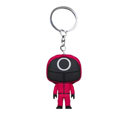 Squid Game Guard Keychain – 3 Different Designs Inspired by the Series