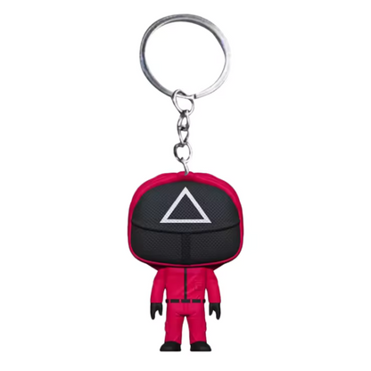 Squid Game Guard Keychain – 3 Different Designs Inspired by the Series