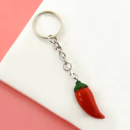 Chili Pepper Keychain – Red, Green or Yellow