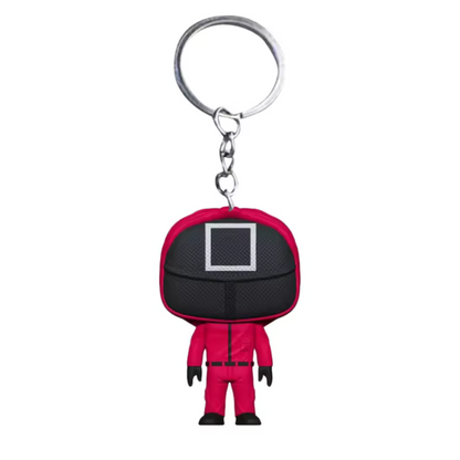 Squid Game Guard Keychain – 3 Different Designs Inspired by the Series