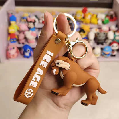 Porte-Clé L’Âge de Glace – Sid, Diego, Scrat et Manny