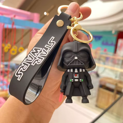 Porte-Clé Star Wars – Dark Vador, Stormtrooper, Maître Yoda, Chewbacca (4 modèles différents)