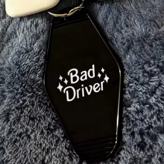 Porte-clé “Bad Driver” – Pour les pilotes... approximatifs
