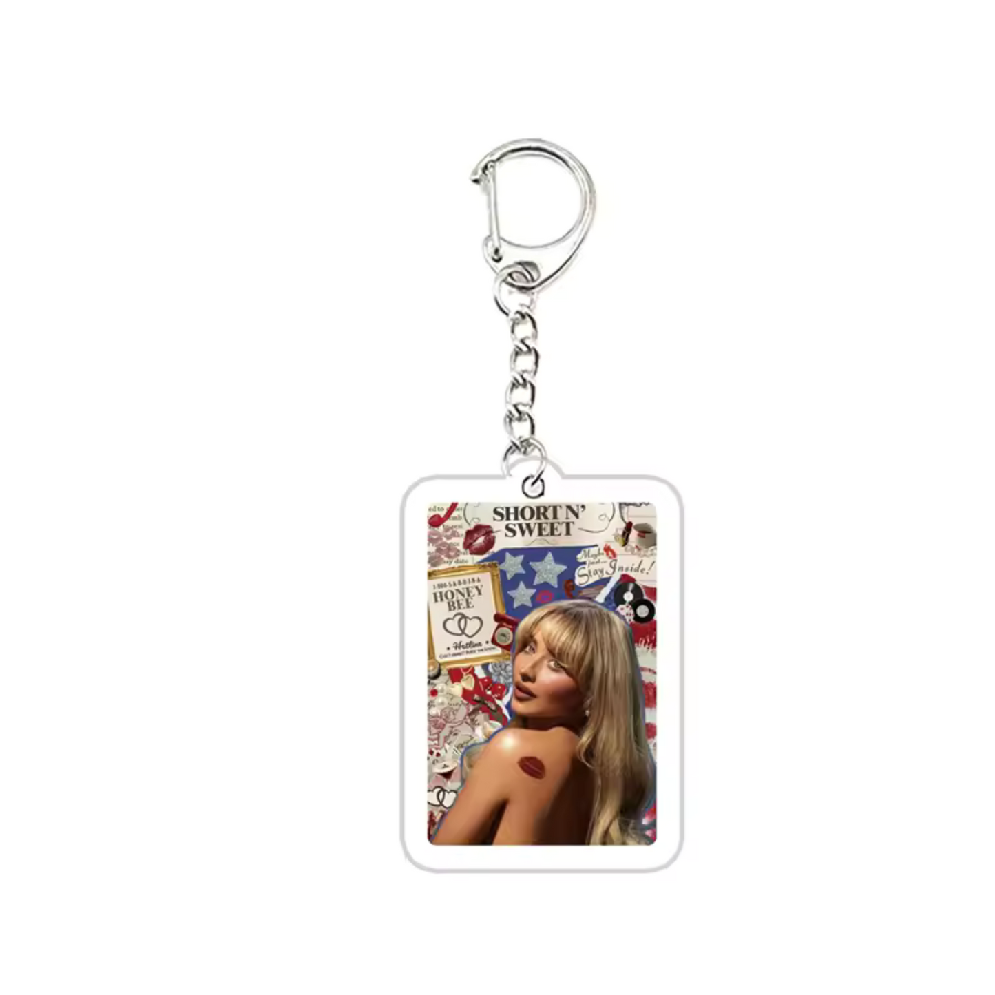 Schlüsselanhänger mit Inspiration von Sabrina Carpenter – 8 Designs voller Charakter