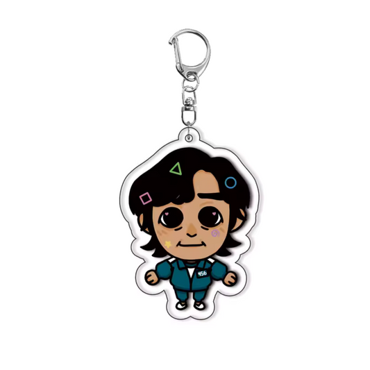 Squid Game Keychain – Collection of 7 Models Inspired by the Series