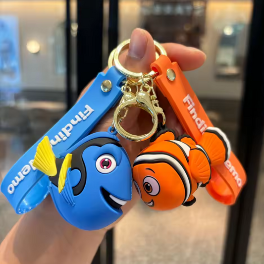 Porte-clé Le Monde de Nemo (4 modèles différents) – L'aventure sous-marine à portée de main