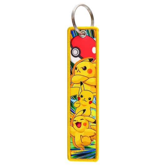 Long Pokémon Pikachu Keychain – The spark of your style