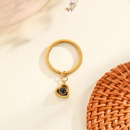 Personalized Photo Projection Keychain (3 colors available)