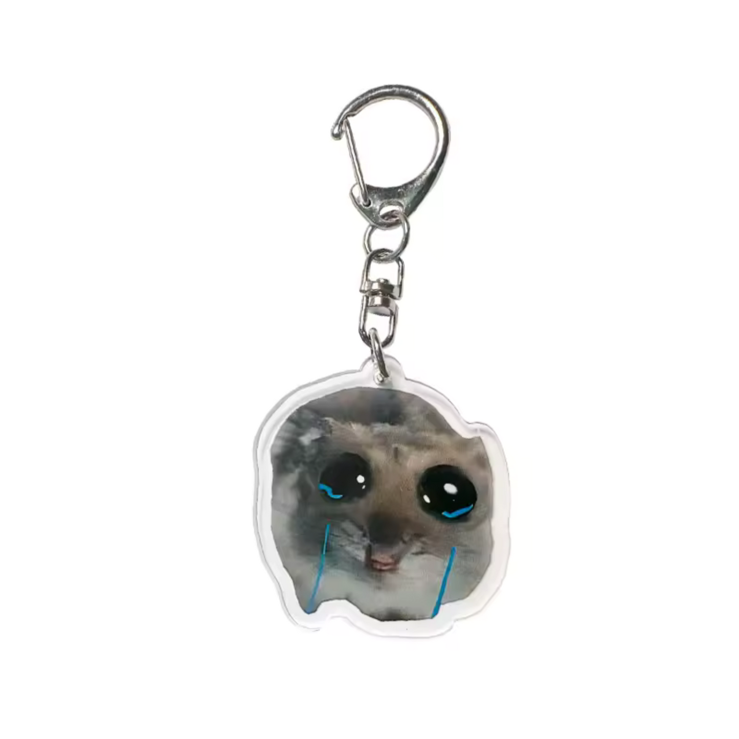 Hamster-Schlüsselanhänger – „Ich bin nur ein Mädchen“ (8 bezaubernde Designs)