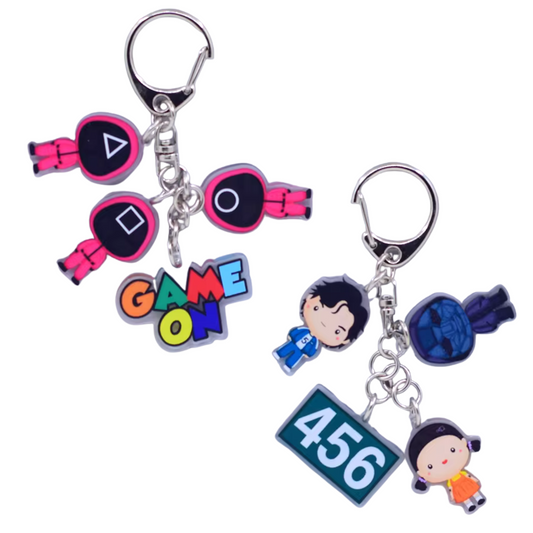 Squid Game Keychain – 2 Models Available, Netflix Series Fan Accessory