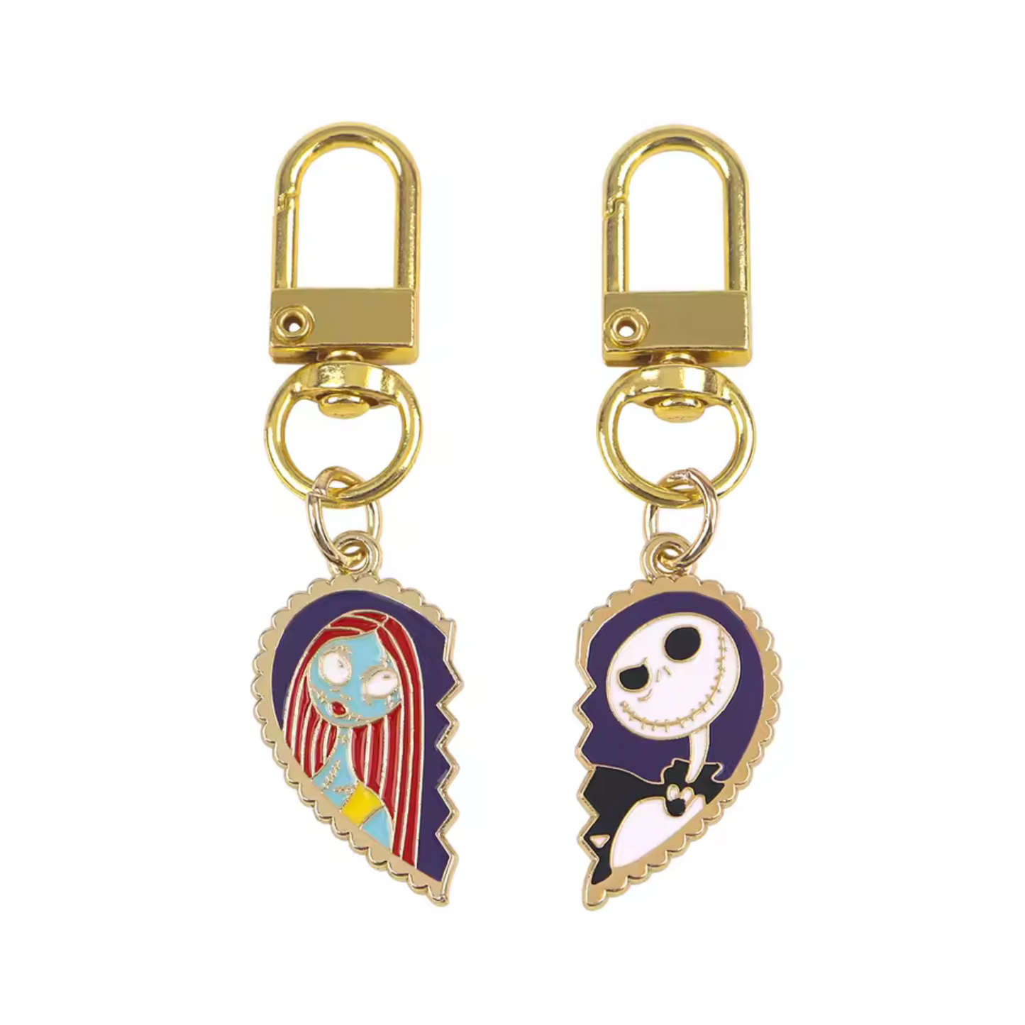 Porte-clé L’Étrange Noël de Monsieur Jack – 7 modèles pour une touche spooky-chic