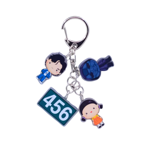 Squid Game Keychain – 2 Models Available, Netflix Series Fan Accessory