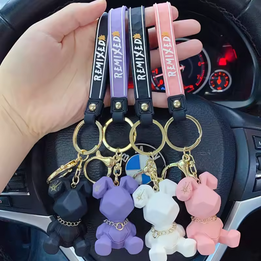 Porte-clé Lapin (5 coloris différents) – Tout doux, tout mignon