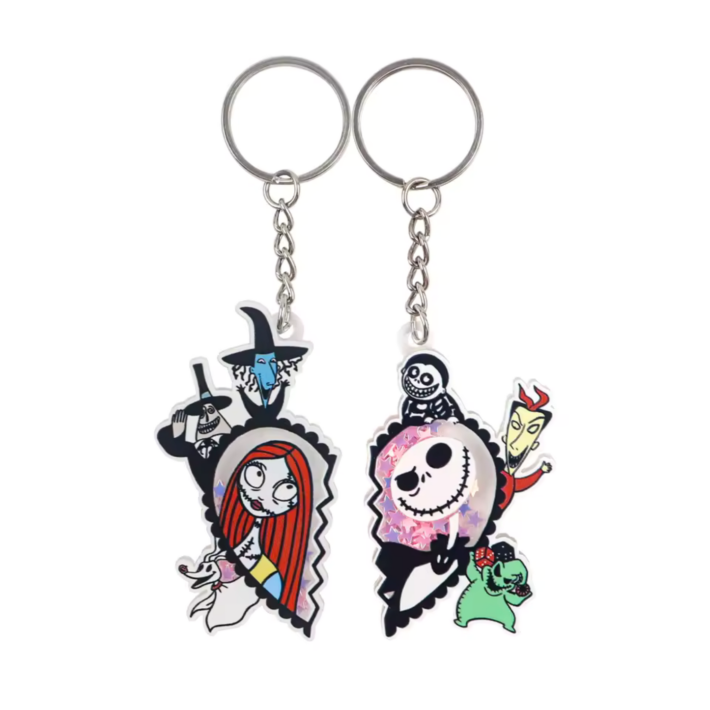 Porte-clé L’Étrange Noël de Monsieur Jack – 7 modèles pour une touche spooky-chic
