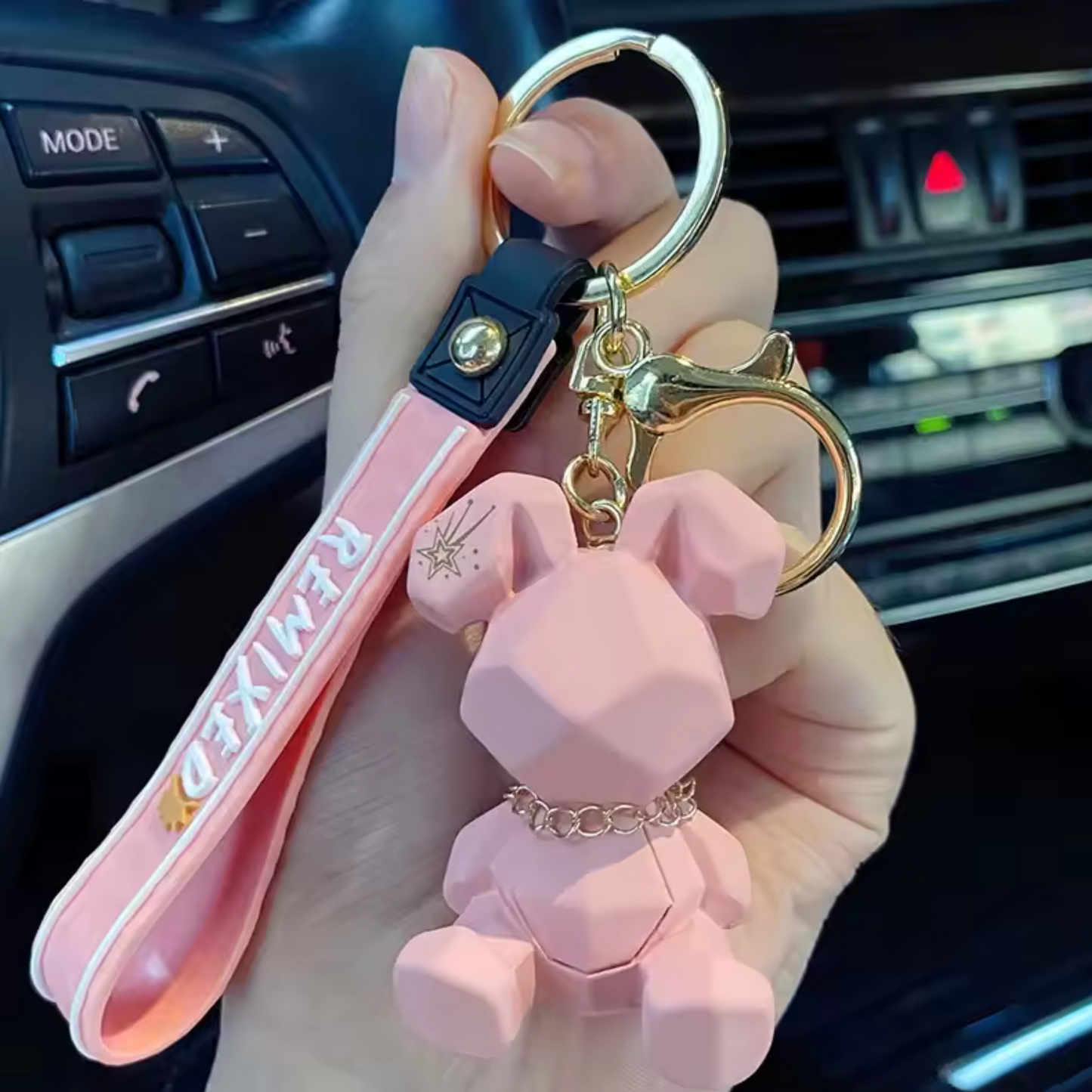 Porte-clé Lapin (5 coloris différents) – Tout doux, tout mignon