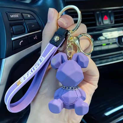 Porte-clé Lapin (5 coloris différents) – Tout doux, tout mignon