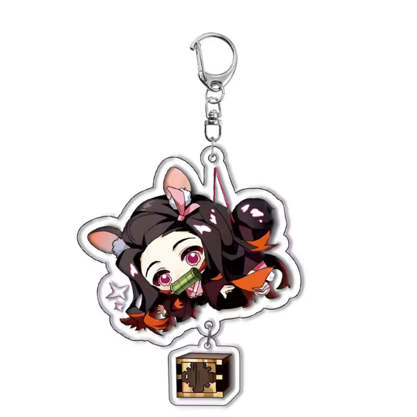 Porte-clé Demon Slayer en Acrylique – 16 Modèles Disponibles