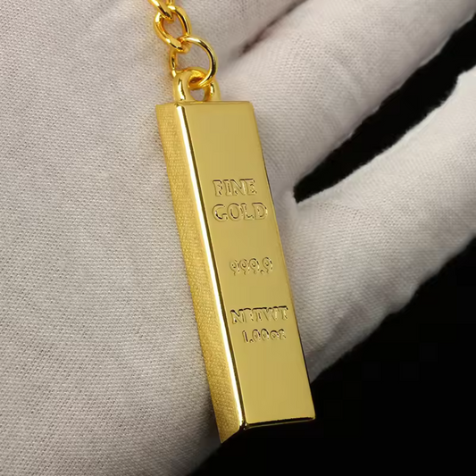 Porte-clé Lingot 1oz Imitation
