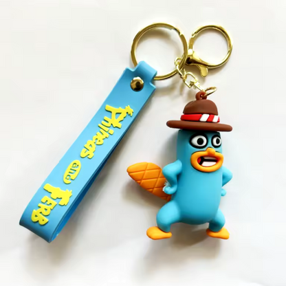 Porte-clé Phinéas et Ferb (4 modèles différents) – L'été n'a jamais été aussi fun