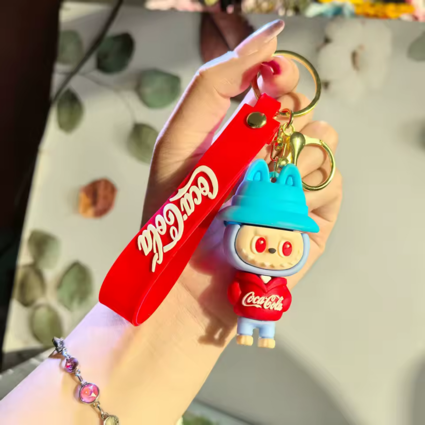 Porte-Clé Labubu X Coca-Cola – Pétillant de Style | 4 Modèles