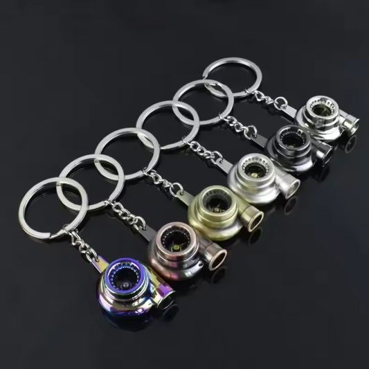 Porte-clé Mini Turbo Compresseur – 6 coloris au choix pour un style explosif