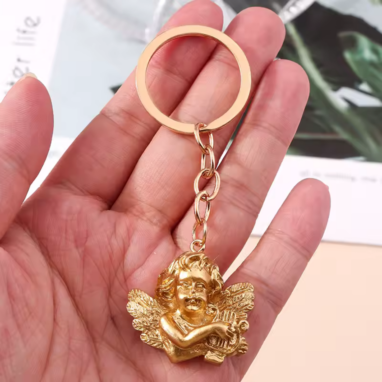 Golden Angel Keychain (5 models available)