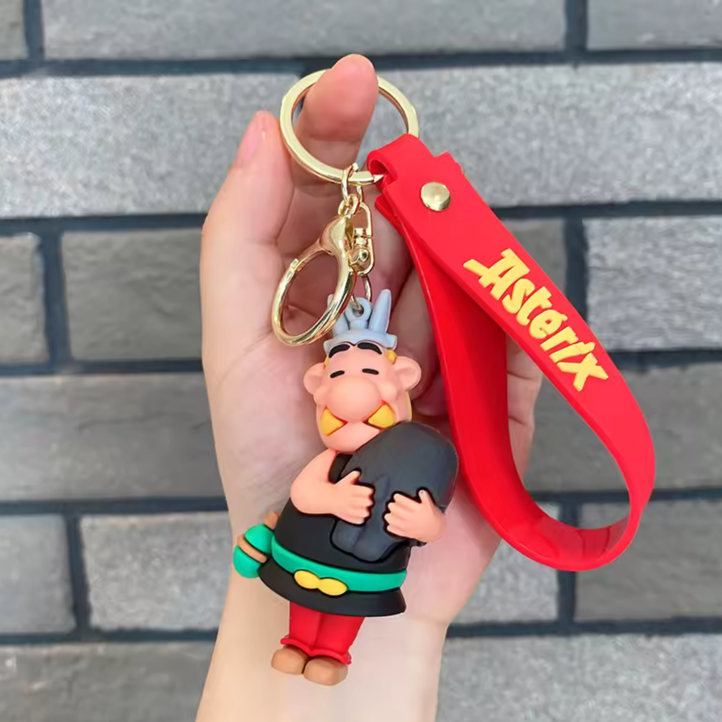Porte-clé Astérix et Obélix (5 modèles différents) – L’irrésistible duo gaulois