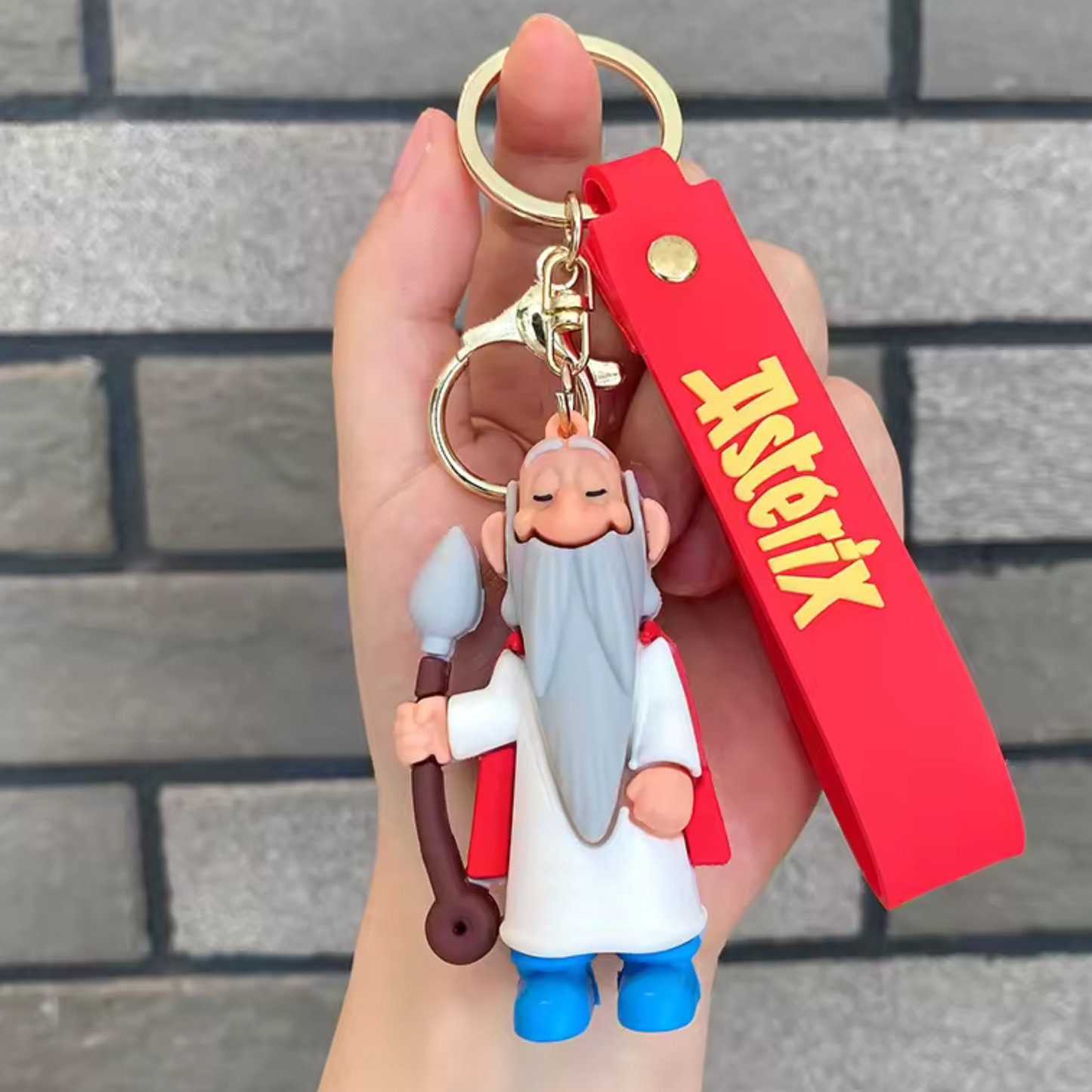 Porte-clé Astérix et Obélix (5 modèles différents) – L’irrésistible duo gaulois