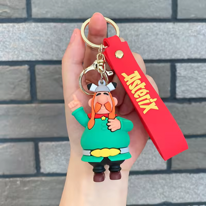 Porte-clé Astérix et Obélix (5 modèles différents) – L’irrésistible duo gaulois