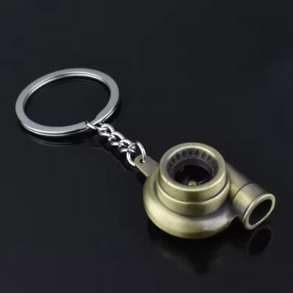 Porte-clé Mini Turbo Compresseur – 6 coloris au choix pour un style explosif