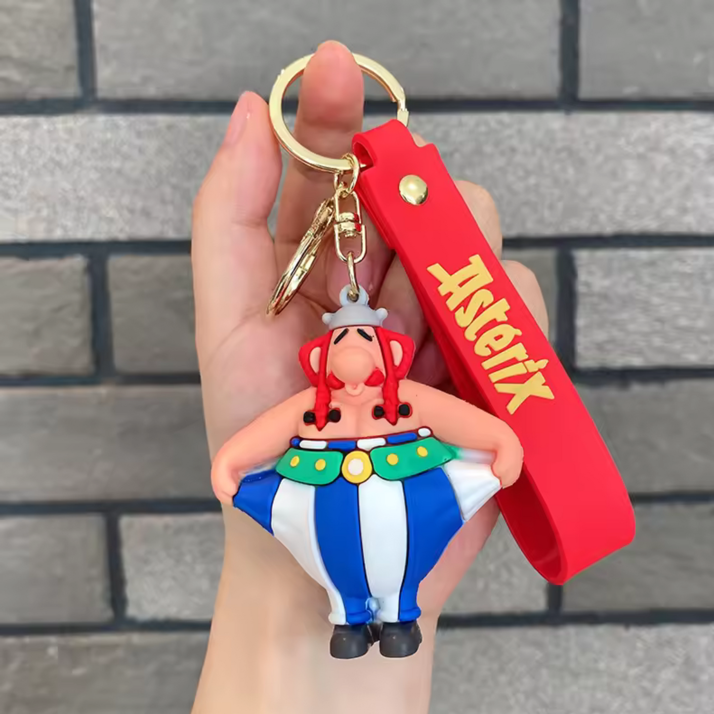 Porte-clé Astérix et Obélix (5 modèles différents) – L’irrésistible duo gaulois
