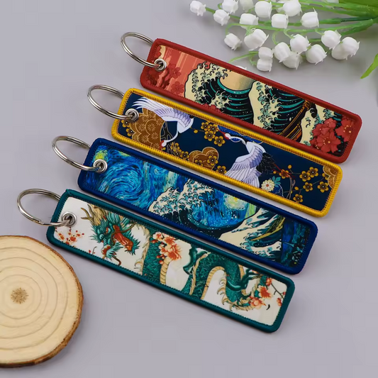 Artistic &amp; Culturally Inspired Keychains – 4 Unique Designs to Collect
