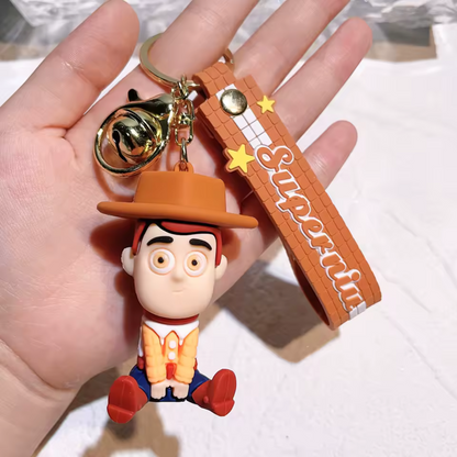 Porte-clé Toy Story et Bob de Monstres et compagnie