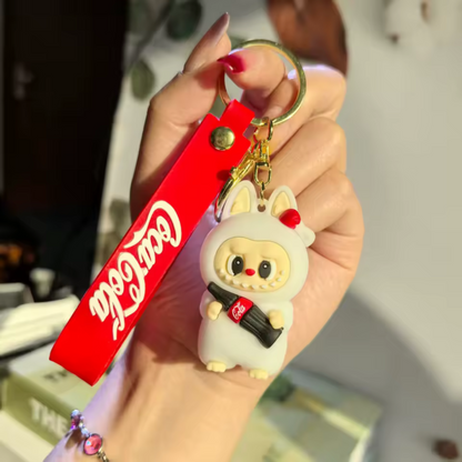 Porte-Clé Labubu X Coca-Cola – Pétillant de Style | 4 Modèles