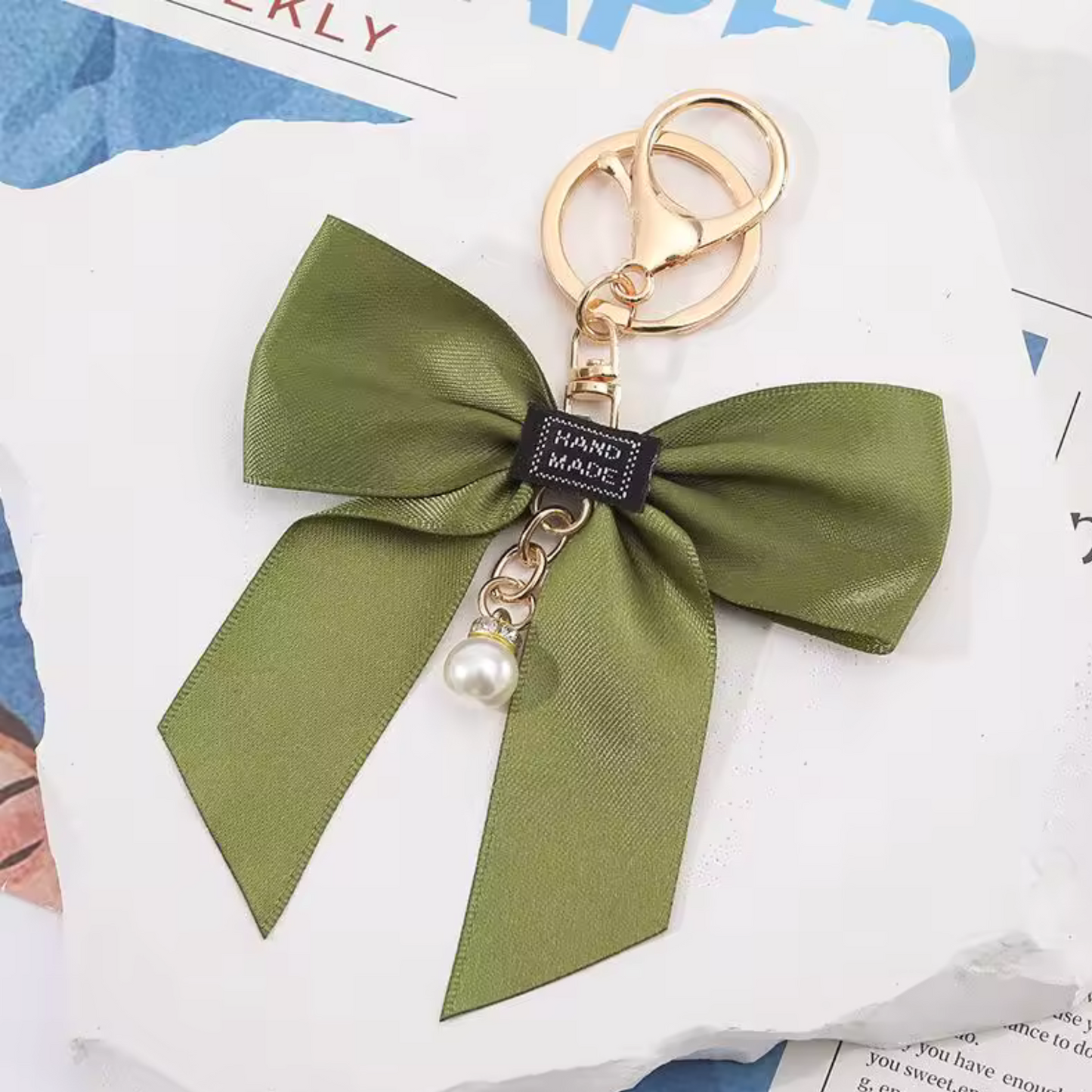 Eleganter Knoten-Schlüsselanhänger – 4 schicke Farben zur Auswahl!