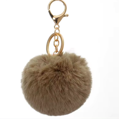 Porte-clé Pompon – 15 coloris pour une touche fluffy au quotidien