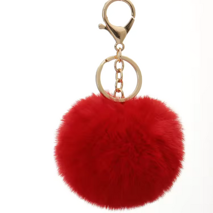 Porte-clé Pompon – 15 coloris pour une touche fluffy au quotidien