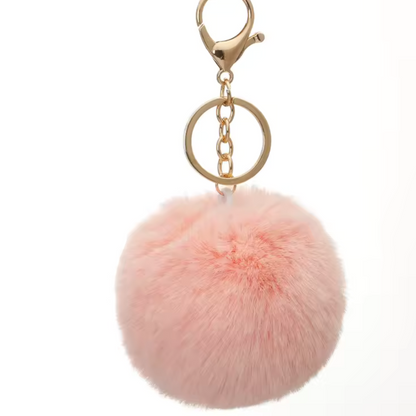 Porte-clé Pompon – 15 coloris pour une touche fluffy au quotidien