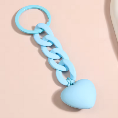 Chain with Heart (14 colors available)