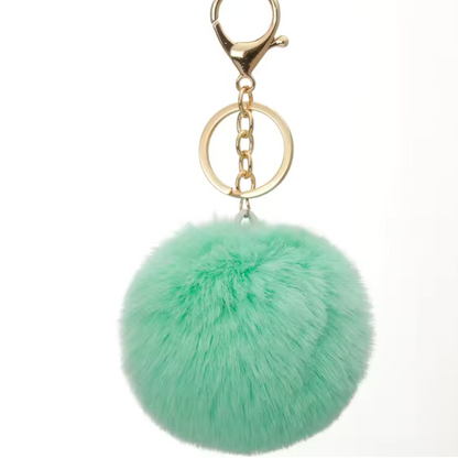 Porte-clé Pompon – 15 coloris pour une touche fluffy au quotidien