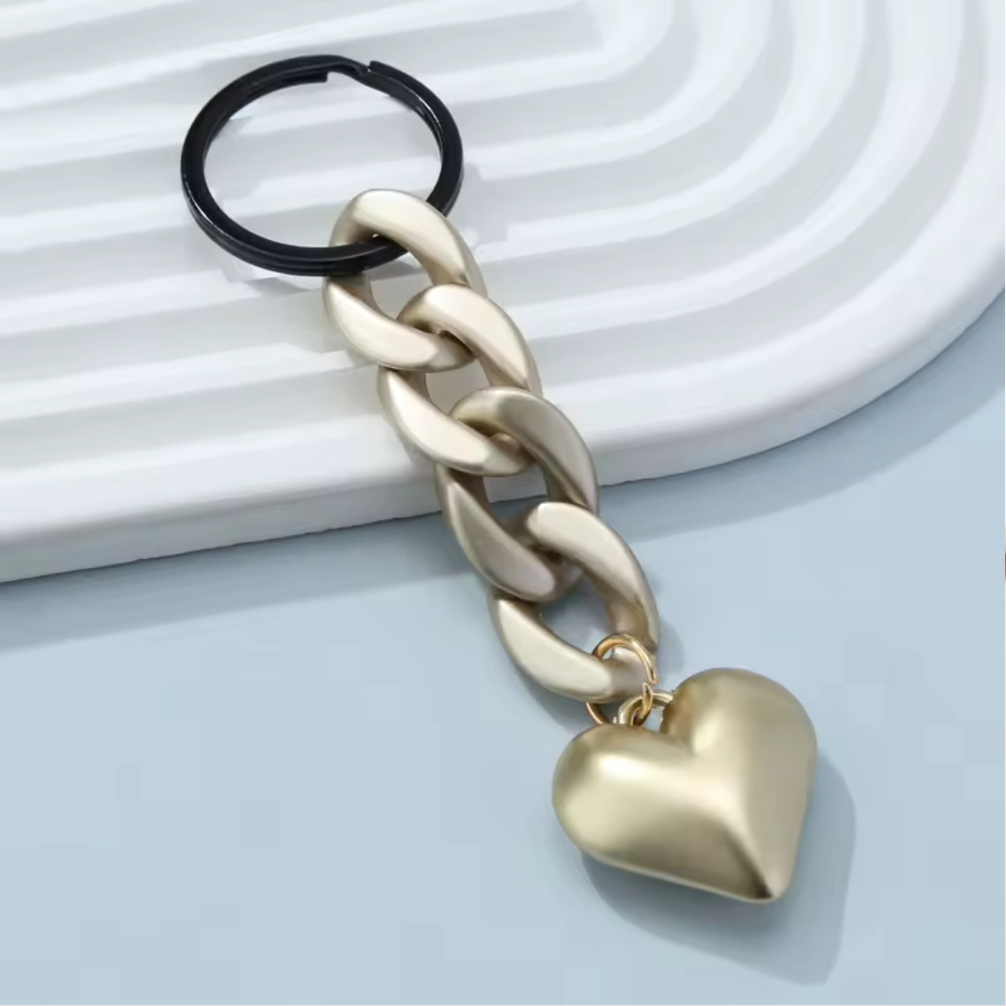 Chain with Heart (14 colors available)