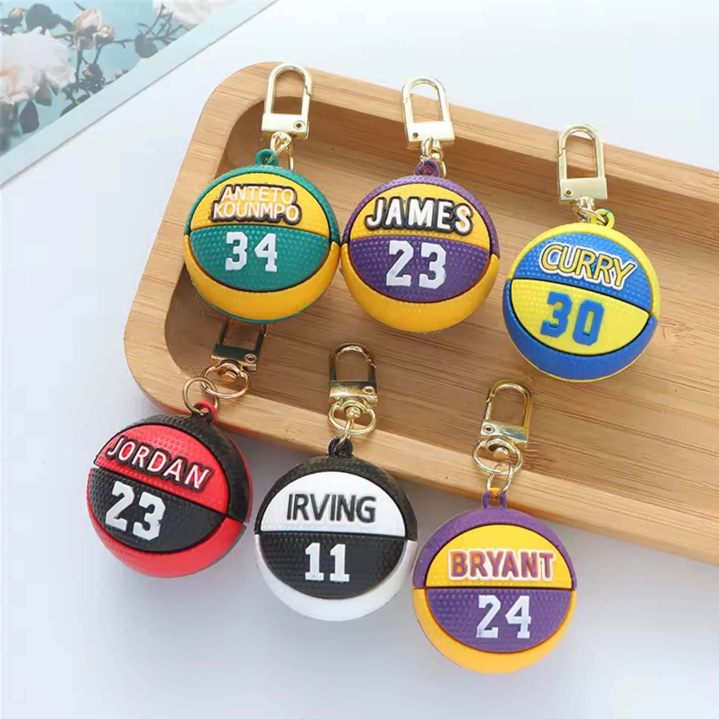 Porte-clé Ballon de Basket – 6 modèles pour les vrais fans
